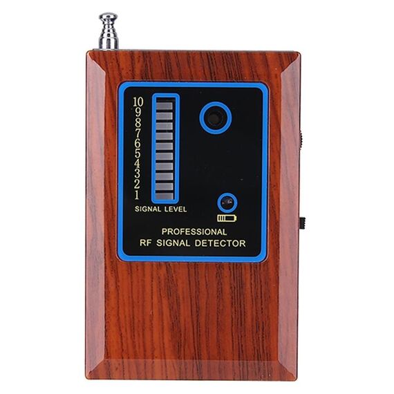 Rilevatore di segnale RF, rileva in modo efficace telecamera stenopeica wireless, monitor, traccia e segnali del telefono cellulare Dispositivi di blocco GPS e altri dispositivi wireless