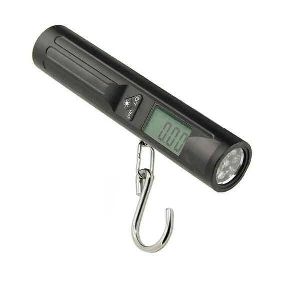 Bilancia elettronica portatile portatile con luce LED (50 kg / 10 g)