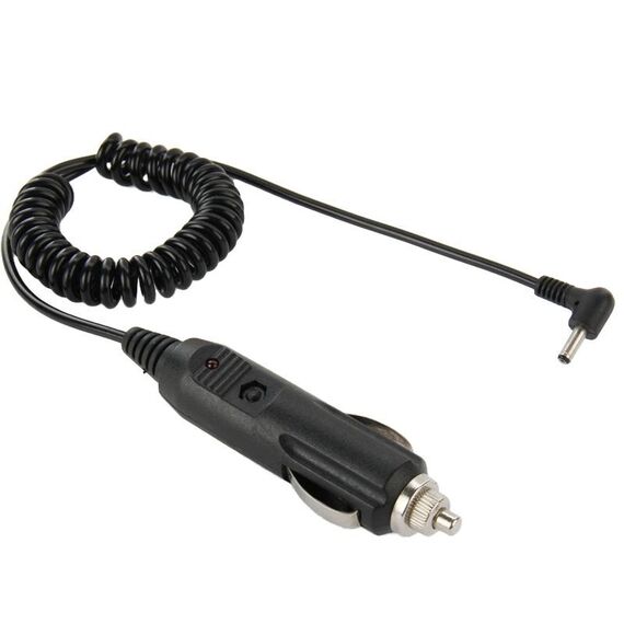 Caricabatteria da auto per cavo a spirale con spina per adattatore di alimentazione da 3,5 mm 2A, lunghezza: 40-140 cm