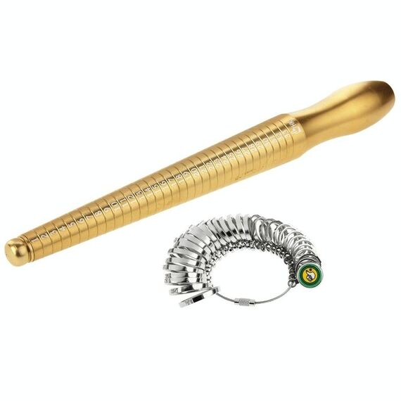 Bastone per dimensionare le dita del mandrino della misura dell'anello di combinazione del metallo, formato HK: 1-33