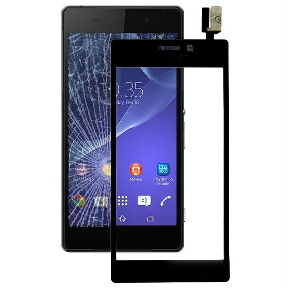 Parte Touch Panel per Sony Xperia M2 / S50h (nero)
