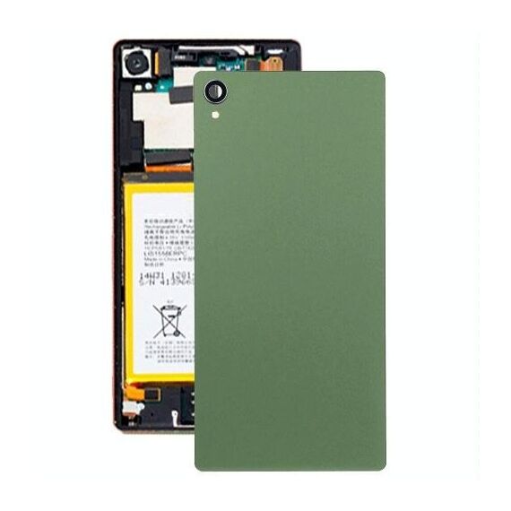 Cover posteriore originale in vetro per Sony Xperia Z3 / D6653 (verde)