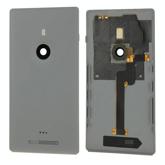 Cover posteriore per batteria con cavo flessibile per Nokia Lumia 925 (grigio)