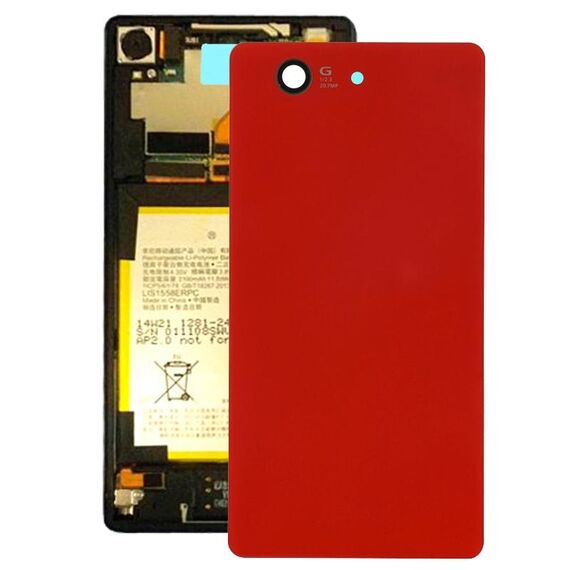 Copribatteria originale per Sony Xperia Z3 Compact / D5803 (rosso)