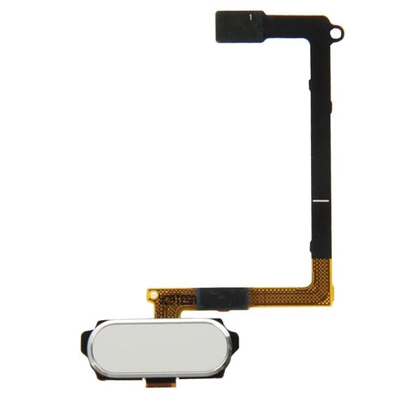 Cavo flessibile per pulsante Home Galaxy S6 / G920F con identificazione delle impronte digitali (bianco)