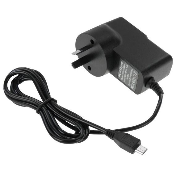 Caricabatterie micro USB per tablet PC / telefono cellulare, uscita: DC 5V / 2A, AU Plug