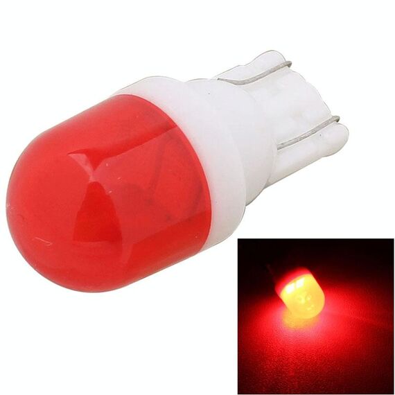 10 PCS T10 1W 80LM Ceramica 2 LED SMD 5630 Lampada per luci di ingombro per auto, CC 12V