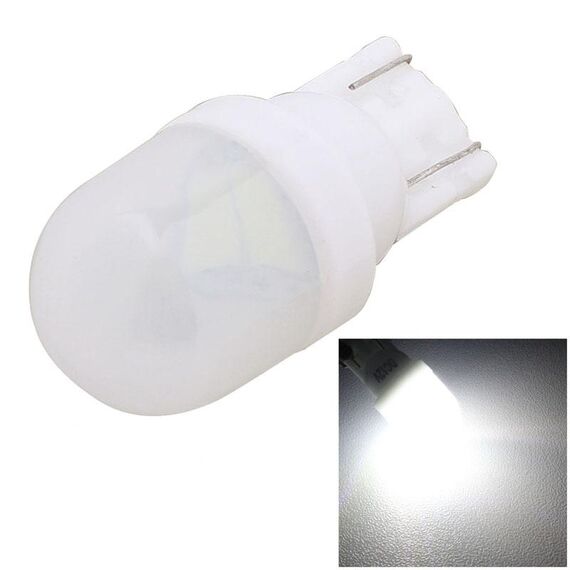 10 PCS T10 1W 80LM Ceramica 2 LED SMD 5630 Lampada per luci di ingombro per auto, CC 12V