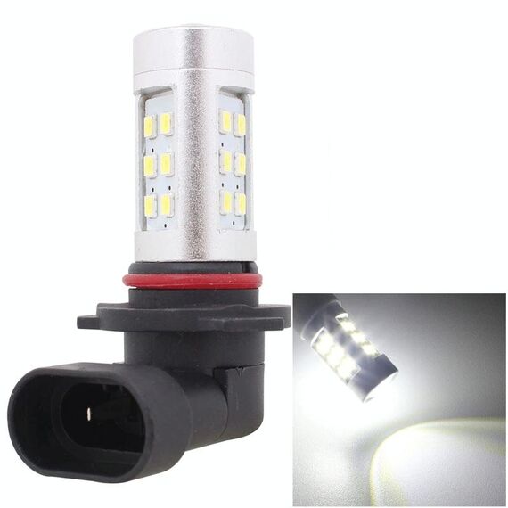 2 PCS 9005 4.2W 630LM Luce bianca 21 LED 2835 SMD Lampadina luce freno per auto, CC 12V