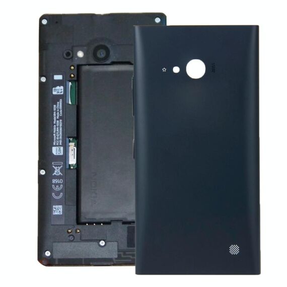 Coperchio posteriore della batteria per Nokia Lumia 735 (nero)