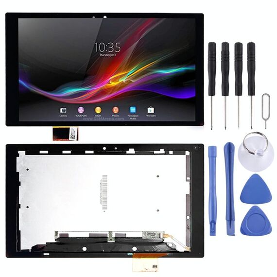 Display LCD + Touch Panel per Sony Xperia Tablet Z / SGP311 / SGP312 / SGP321 (nero)