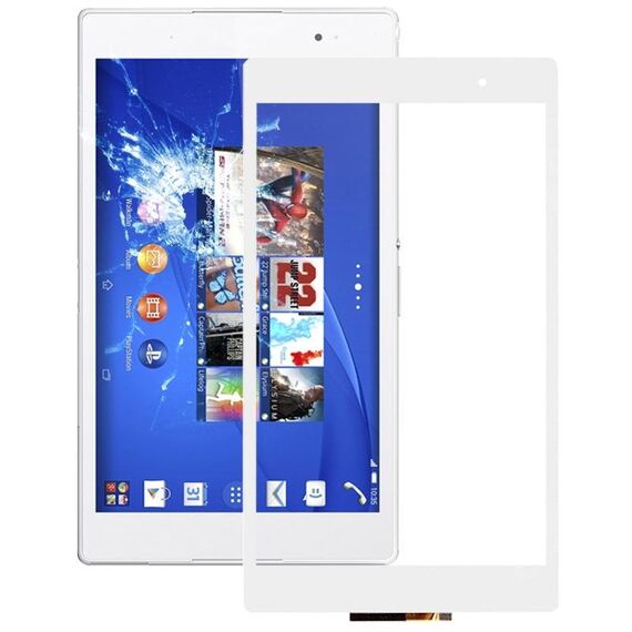 Pannello a sfioramento per tablet Sony Xperia Z3 Compact / SGP612 / SGP621 / SGP641 (bianco)