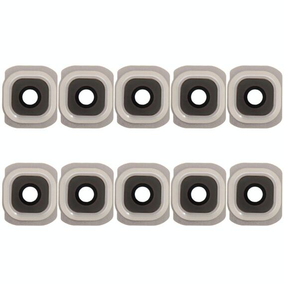 Per Galaxy S6 / G920F Copriobiettivo fotocamera 10 pezzi (oro)