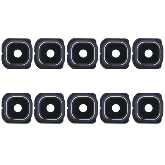 Per Galaxy S6 Edge / G925 Copriobiettivo fotocamera 10 pezzi con adesivo (blu)