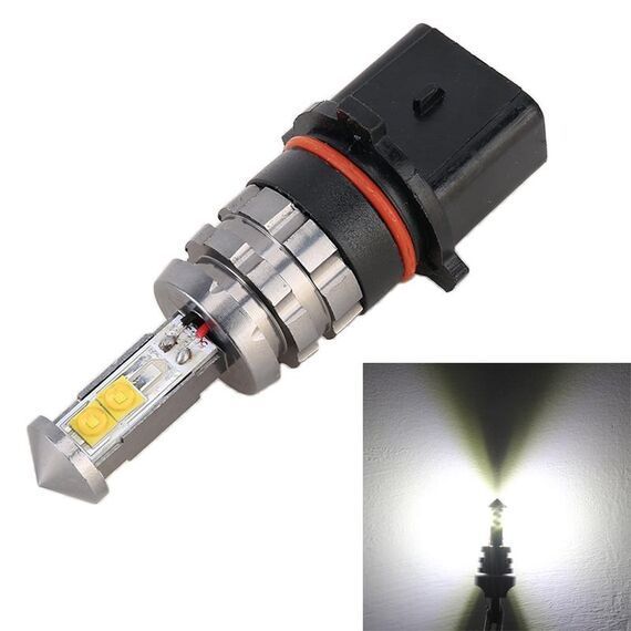 P13W PSX26W SH24W 20W 800LM Luce bianca 4 CREE XT-E LED Luce di marcia diurna per auto Lampadina fendinebbia, DC 12-24V