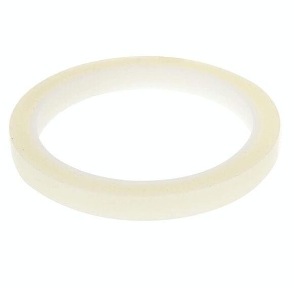 Nastro in poliimmide trasparente resistente alle alte temperature da 10 mm con adesivo in silicone, lunghezza: 33 m