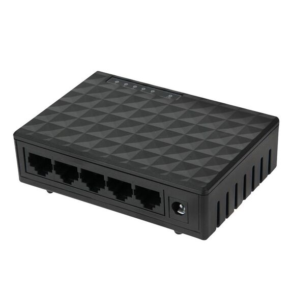 Switch desktop Ethernet a 5 porte 10/100/1000 Mbps
