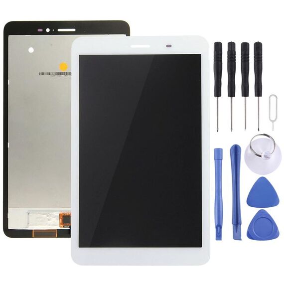 Schermo LCD OEM per Huawei Honor S8-701u con assemblaggio completo di digitalizzatore (bianco)