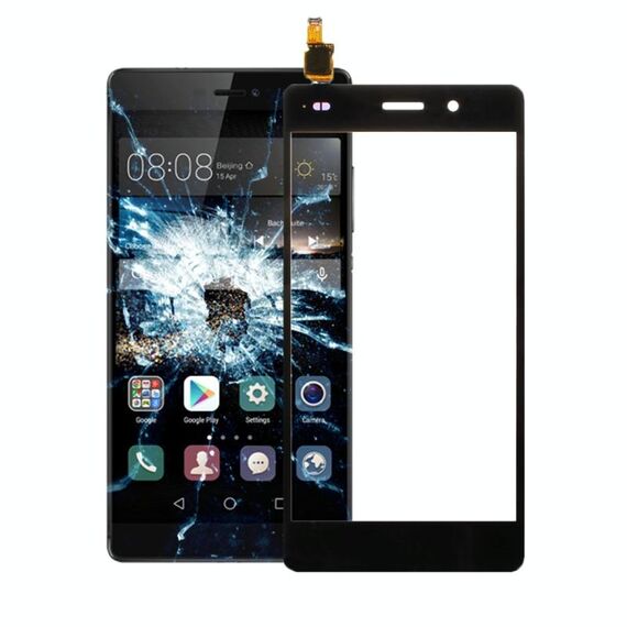 Per Huawei P8 Lite Touch Panel Digitizer (Nero)