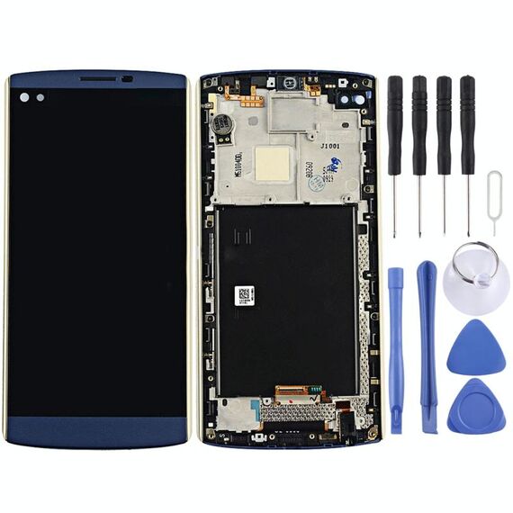 Schermo LCD TFT per LG V10 H960 H961 H968 H900 VS990 Digitizer Assemblaggio completo con cornice