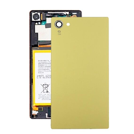 Copribatteria posteriore originale compatto per Sony Xperia Z5 (oro)