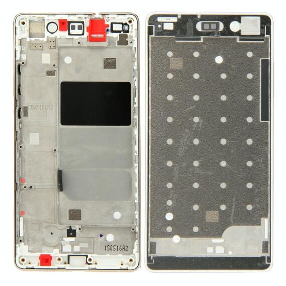 Per Huawei P8 Lite Piastra cornice cornice LCD alloggiamento anteriore (oro)