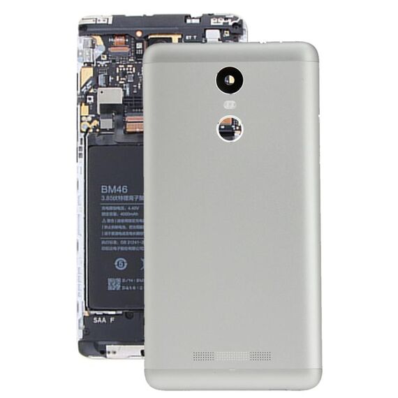 Coperchio posteriore della batteria per Xiaomi Redmi Note 3 (argento)