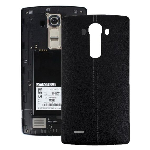 Cover posteriore con adesivo NFC per LG G4 (nero)