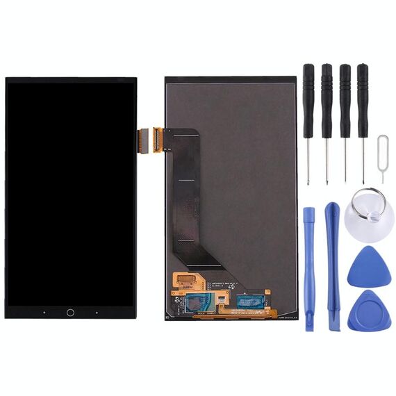 Per ZTE Axon 7 A2017 LCD + Touch Panel (nero)