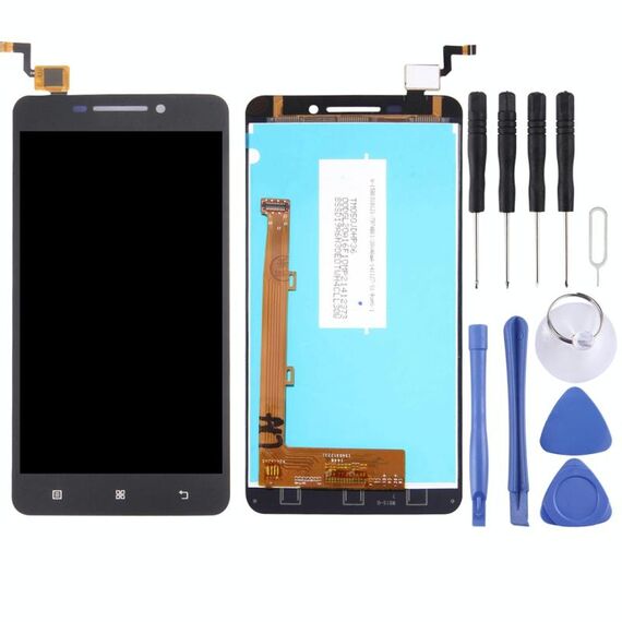 Schermo LCD OEM per Lenovo A5000 con digitalizzatore assemblaggio completo (nero)