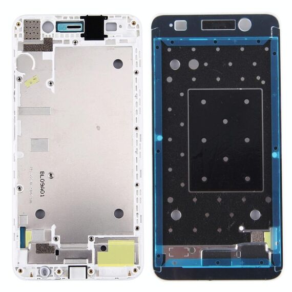 Per Huawei Honor 4A Piastra cornice cornice LCD alloggiamento anteriore (bianca)