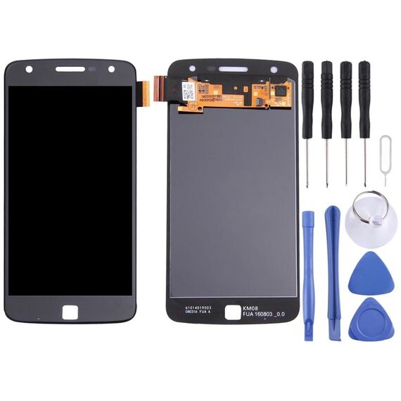 Schermo LCD + Touch Panel originale per Motorola Moto Z Play (nero)