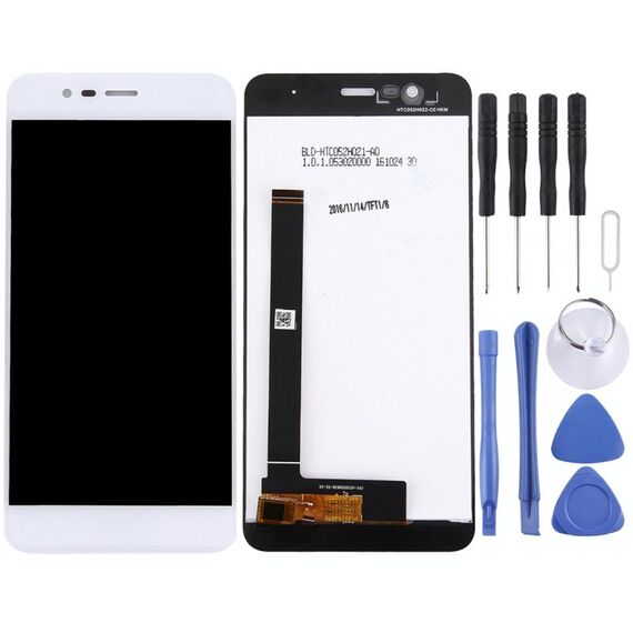 Schermo LCD OEM per Asus ZenFone 3 Max / ZC520TL / X008D (versione 038) con digitalizzatore assemblaggio completo (bianco)