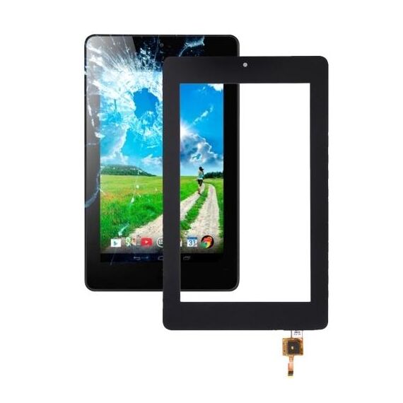 Pannello a sfioramento per Acer Iconia One 7 / B1-730HD (nero)