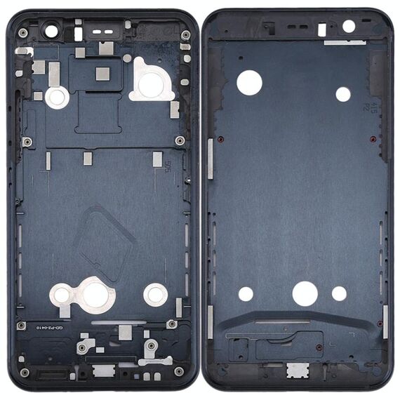 Piastra cornice cornice LCD alloggiamento anteriore per HTC U11 (nero)