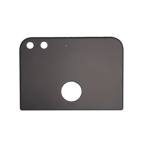 Cover posteriore in vetro per Google Pixel XL / Nexus M1 (parte superiore) (nera)