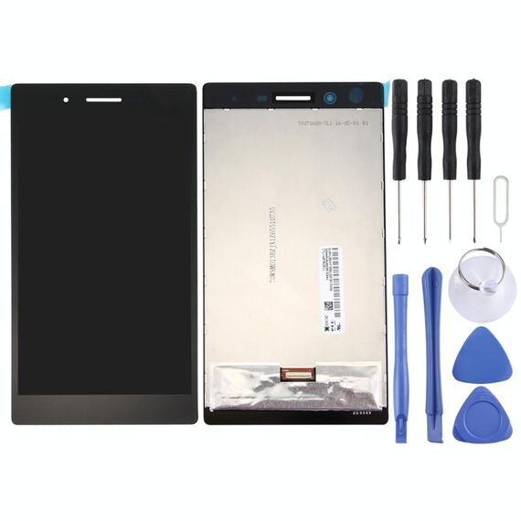 Schermo LCD OEM per Lenovo Tab3 7 / Tb3-730 con assemblaggio completo di digitalizzatore (nero)