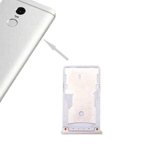 Per Xiaomi Redmi 4 Vassoio per schede SIM e SIM / TF (oro)