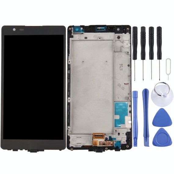 Schermo LCD TFT per LG X Power / K220 con assemblaggio completo di digitalizzatore (nero)
