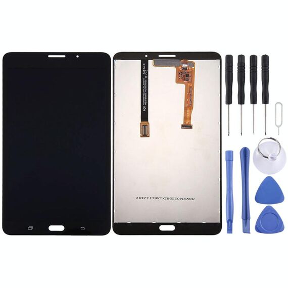 Schermo LCD originale per Galaxy Tab A 7.0 (2016) (versione 3G) / T285 con digitalizzatore assemblaggio completo (nero)