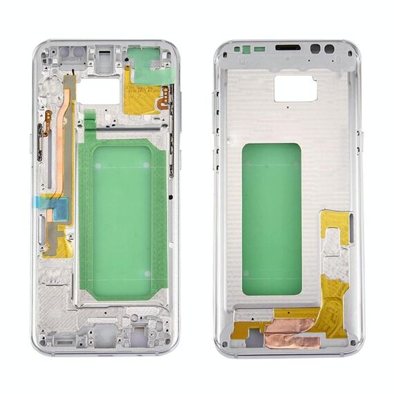 Cornice centrale per Galaxy S8+ / G9550 / G955F / G955A (argento)