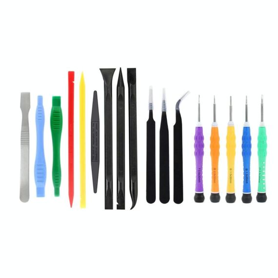 JIAFA JF-8170 17 in 1 Set di strumenti di riparazione multifunzionali con borsa per iPhone, Macbook, Applewatch