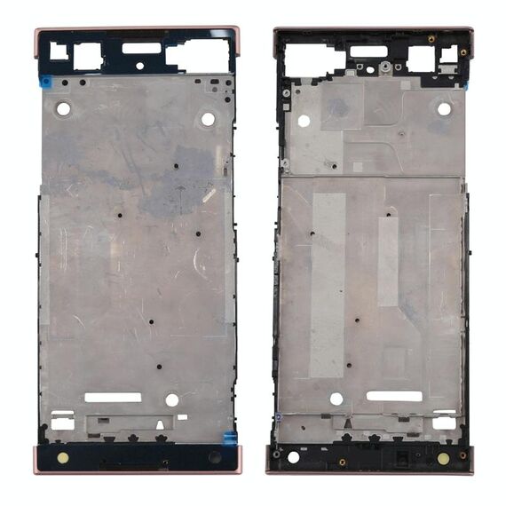 per Sony Xperia XA1 Frontalino LCD Cornice Cornice Cornice (Oro Rosa)