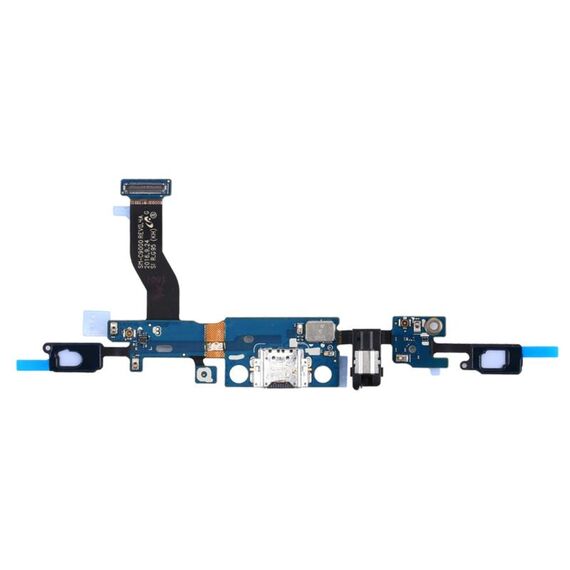 Per porta di ricarica Galaxy C9 Pro + cavo flessibile jack per auricolari
