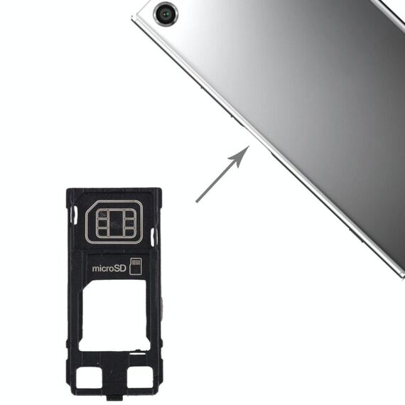 Vassoio per schede per Sony Xperia X / Xperia XZ / Xperia X Premium