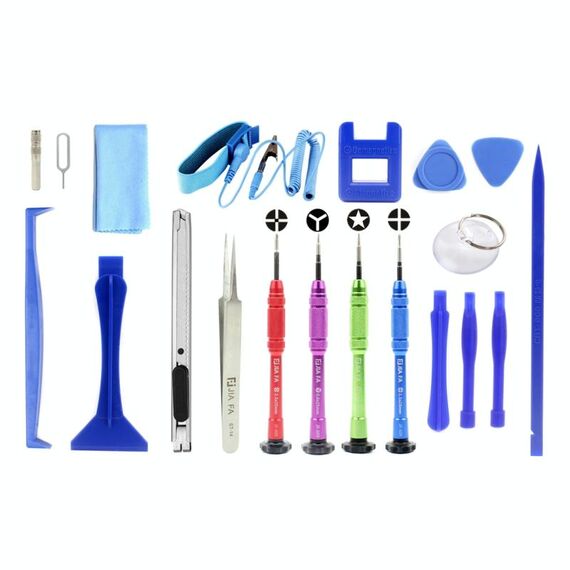 JIAFA JF-8166 Set di strumenti di riparazione 21 in 1 con borsa