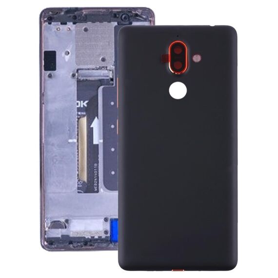 Cover posteriore con obiettivo fotocamera posteriore e tasti laterali per Nokia 7 Plus