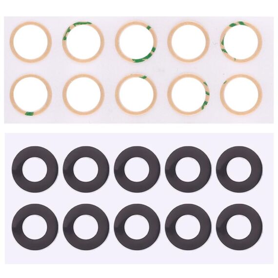 Obiettivo fotocamera posteriore da 10 PC con adesivo per Google Pixel 2