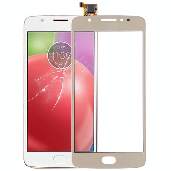 Pannello a sfioramento per Motorola Moto E4 / XT1763 (Brasile) (oro)