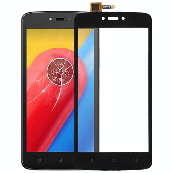 Pannello a sfioramento per Motorola Moto C (nero)